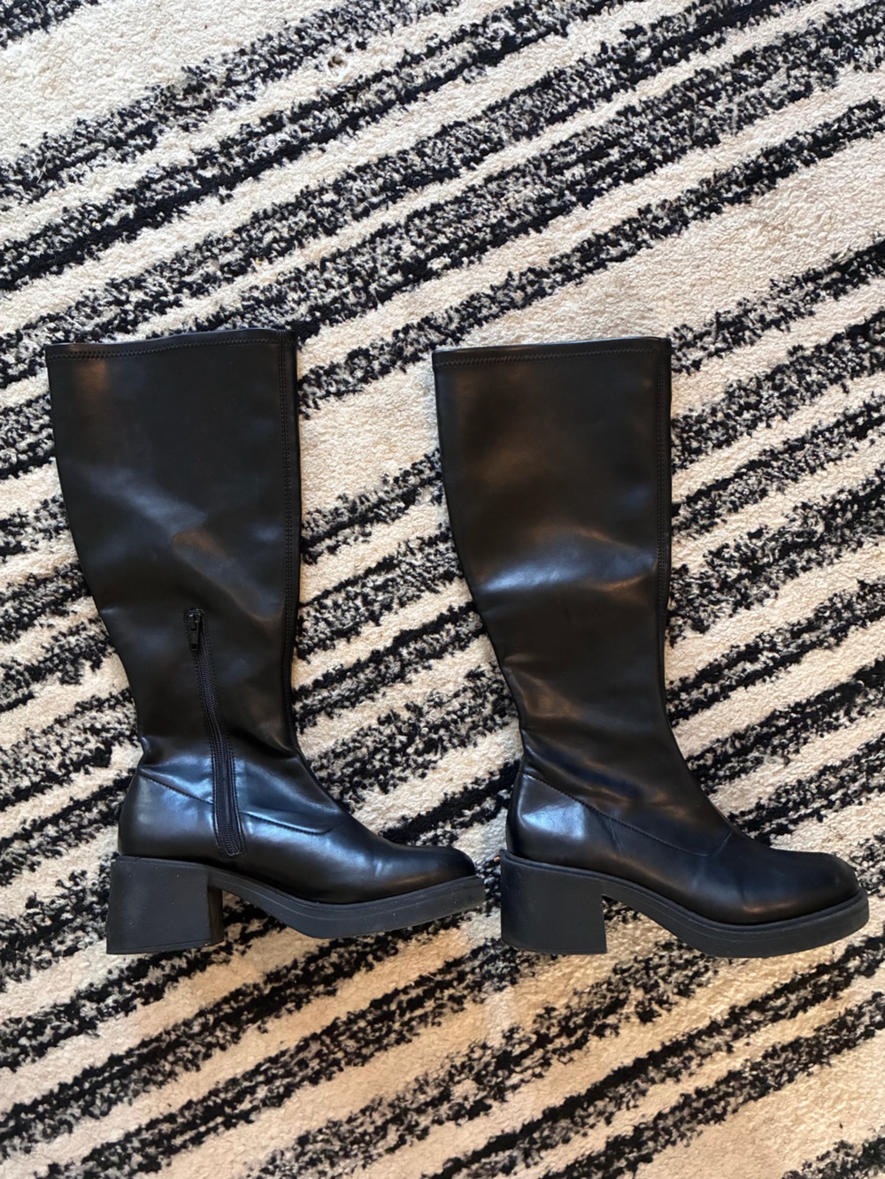 Wild Fable Classic Black Tall Women's Boots 10